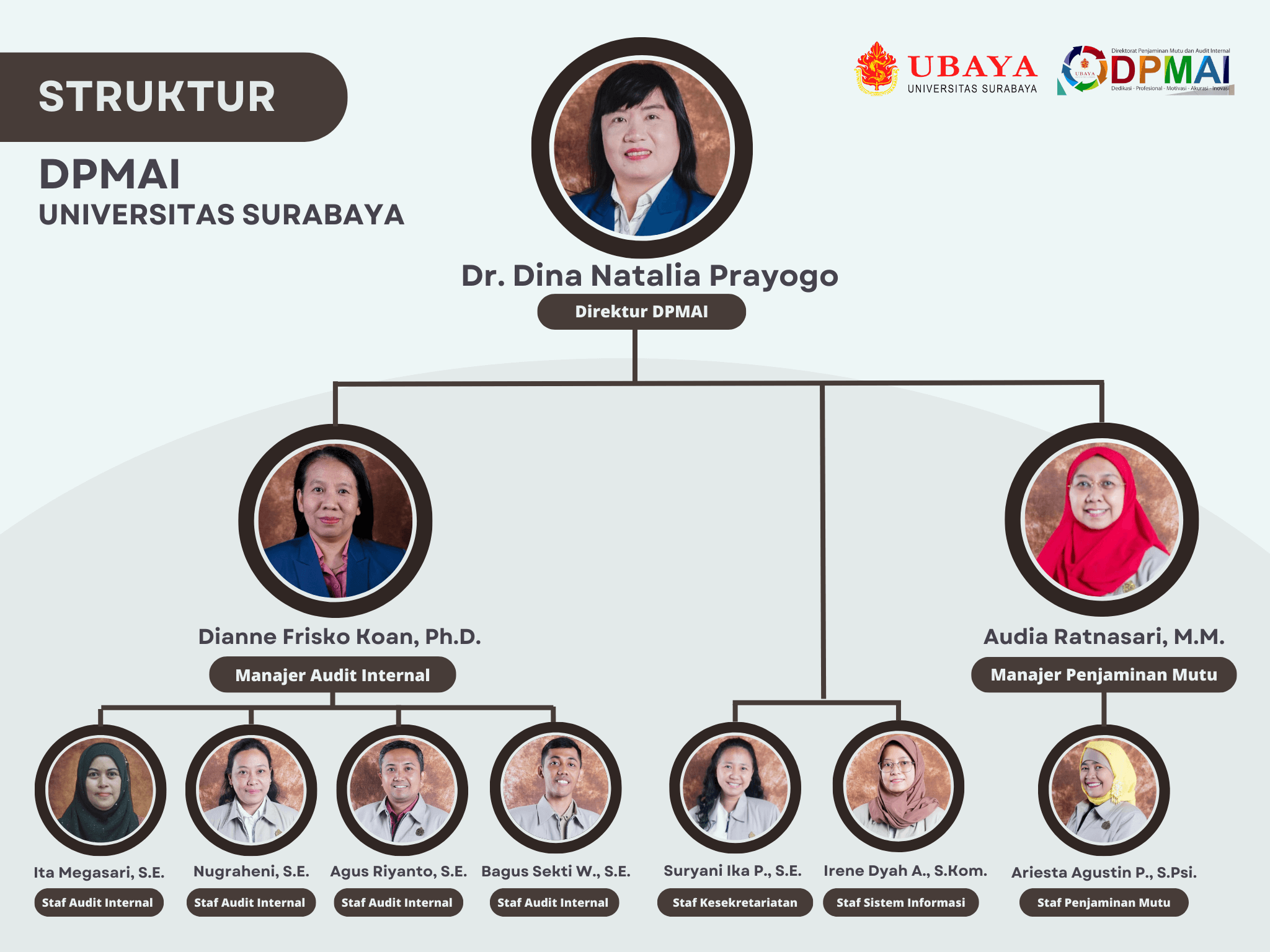 Struktur Organisasi DPMAI